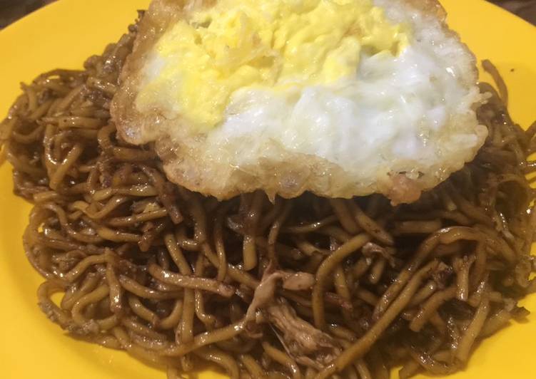 Cara Gampang Membuat Mee goreng telur mata ala2 restoran malaysia, Sempurna