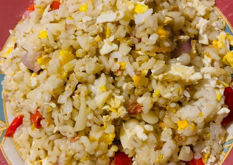 Langkah Mudah untuk Menyiapkan Nasi goreng telur Anti Gagal