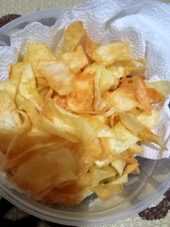 صورة لوصفة شيبس منزلي أكثر من رائع 😋