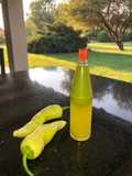 Jugo puro de ají verde
