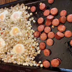 A picture of Sheet pan breakfast.