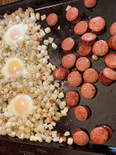 A picture of Sheet pan breakfast.