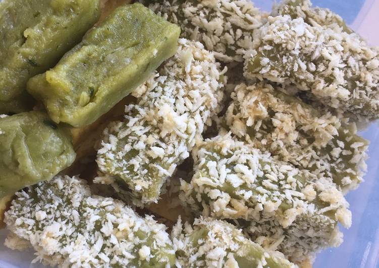 Nugget bayam ikan salmon (mpasi 10+)