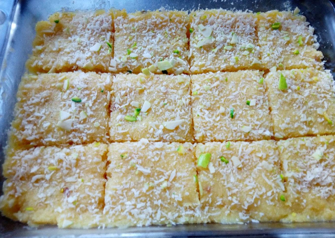 Coconut Mithai#weeklyjikoni challenge