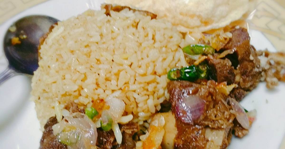 Resep Nasi kebuli daging kambing goreng oleh Dwi Mekasari