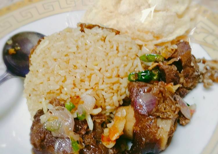 Resep Nasi kebuli daging kambing goreng, Enak Banget