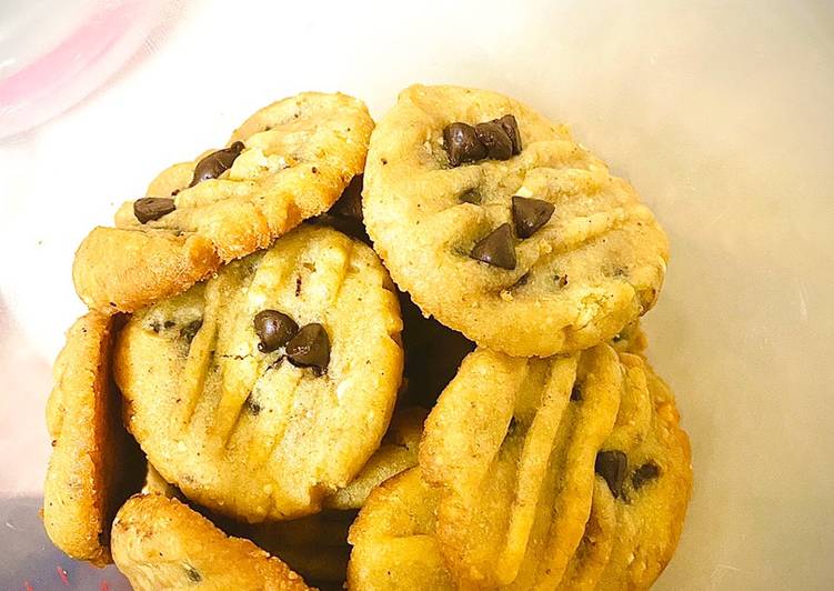 Resepi Triple C Nestum Almond Cookies yang Sederhan