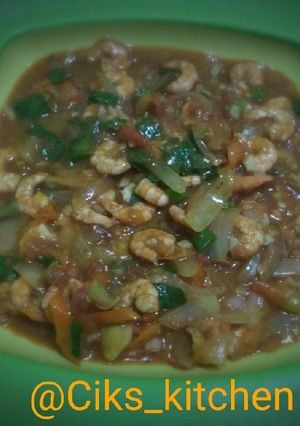 Foto resep Udang Saos Tiram
