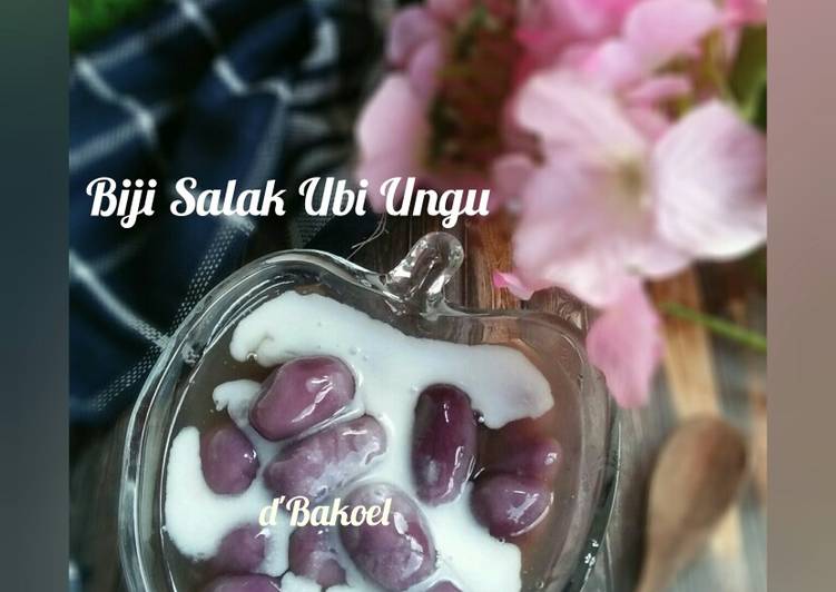 Biji Salak Ubi Ungu