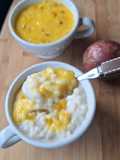 Riz au lait coulis mangue, passion