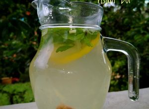 Gambar Air Lemon Pudina Asam Boi