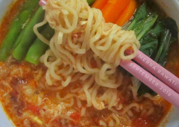 Resep Mie Kuah Saos Anti Gagal