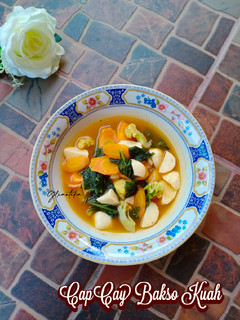 Foto resep Capcay Bakso Kuah