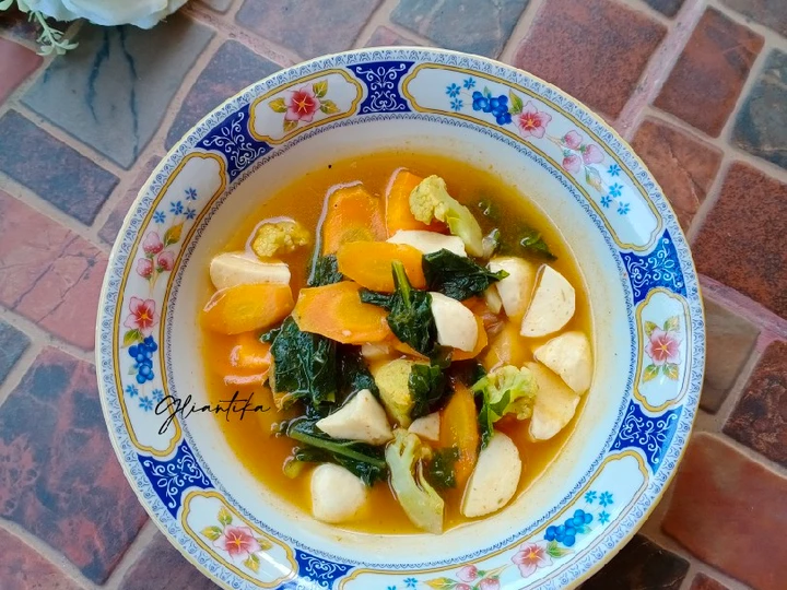 Cara Mudah Membikin Resep Capcay Bakso Kuah yang Lezat Sekali Anti Ribet, Sempurna