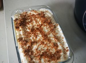 Une photo de Tiramisu framboises speculoos