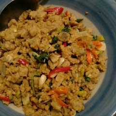 รูปของ Oncom tumis pedas