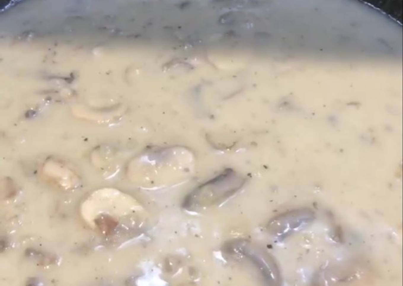 Mushroom sauce for Putin