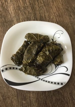عکسی از دستور #دلمه برگ مو