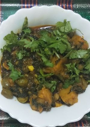 સુરણ દાણા ભાજી શાક (Suran Dana Bhaji Shak Recipe In Gujarati) રેસીપી મુખ્ય ફોટો