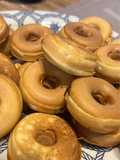 Mini donas en máquina