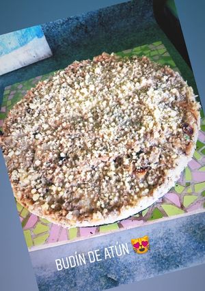 Una foto de Budín de atún y avena