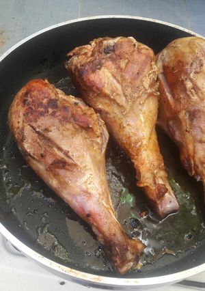 عکسی از دستور ماهیچه بوقلمون
