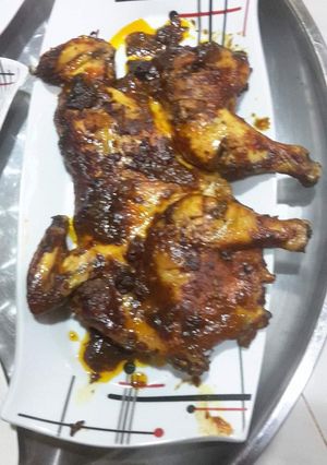 صورة لوصفة دجاج مشوي