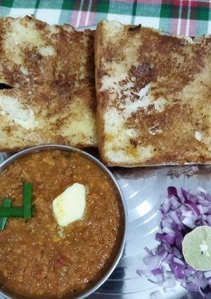 A picture of Paw bhaji.