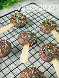 Churros lolipop