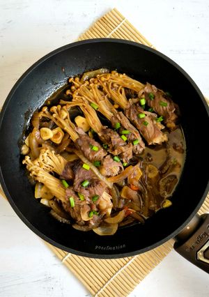 Foto resep Enoki Beef Roll Cajun Seasoning