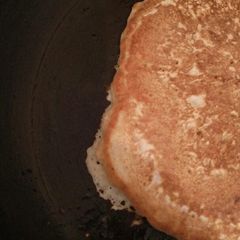A picture of My mala pancakes. I like the thickness.