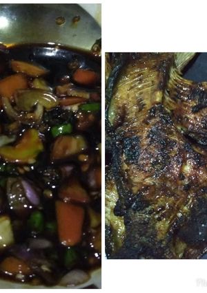 Foto resep Bawal bakar sambal kecap #BikinRamadanBerkesan