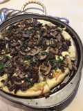 Pizza 🍕 con champiñones portobellos