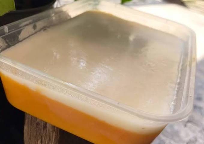 Resep Puding mangga camilan baby 9+ Resep Puding mangga camilan baby 9+