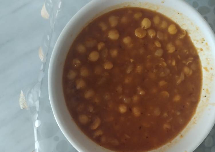 White beans with gravy