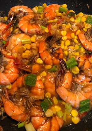 Foto resep Udang saus padang