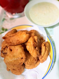 A picture of Akara (Bean cake).