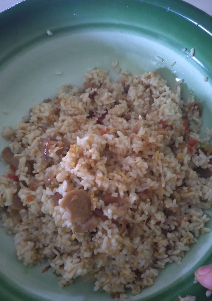 Foto resep Nasi goreng siang hari