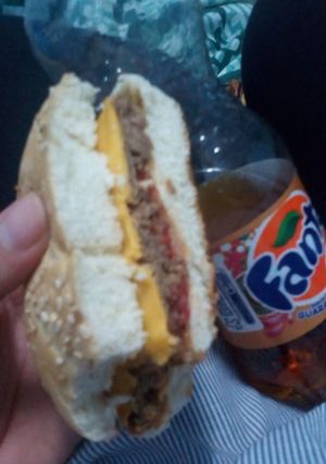 Una foto de Pan para hamburguesa