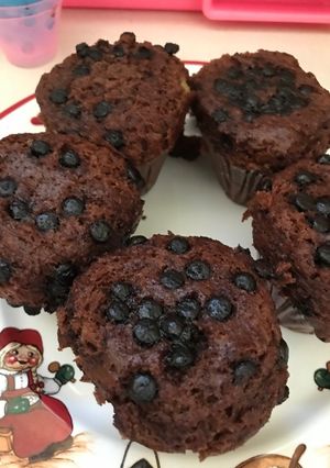 Foto resep Muffins coklat pisang kukus