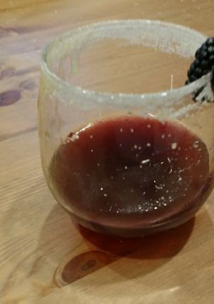 A picture of Blackberry Martini.