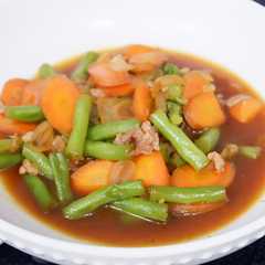 Tumis buncis dan teman2 nya ca sapi রেসিপির প্রধান ছবি