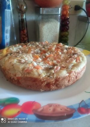 Una foto de Pastel de verduras al gusto en hornilla eléctrica