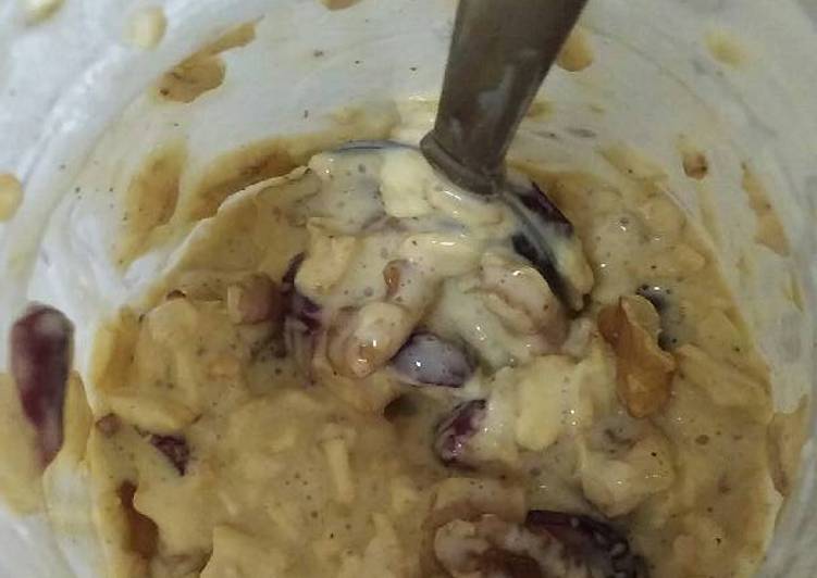 Recipe of Quick Taste of Winter Overnight Oats