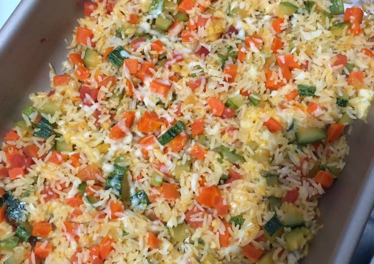 Arroz De Forno Com Legumes Receita Por Flávia Britto Cookpad