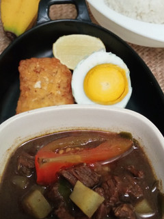 Foto resep Nasi Rawon Komplit