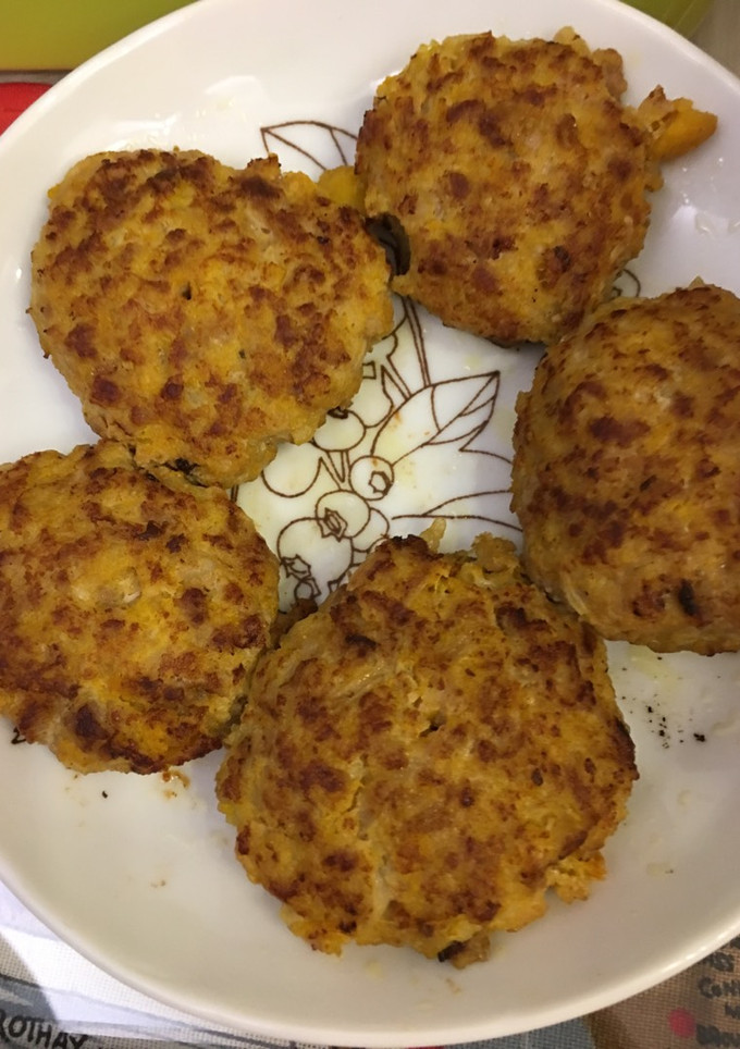 日式南瓜漢堡排 的食譜成品照片
