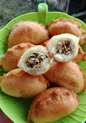 Foto resep PANADA isi PAMPIS TUNA super simple tapi textur no 1 lembutnya🤤