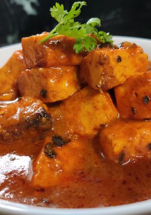 #পনির টিক্কা মসলা (Paneer tikka masala recipe In Bengali) রেসিপির প্রধান ছবি