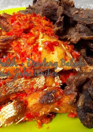 Foto resep Kakap Putih + Dendeng Balado